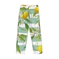 thumbnail image 4 of Kdxio Lemon Print Men's Sleep Pajama Pant Lounge Pants with Pockets, 4 of 8