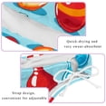 thumbnail image 3 of Bowling Swim Suit Women Bikini Set Detachable Sponge Adjustable Strap Two-Pack Swim Wear, 3 of 6