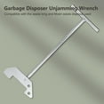 SwiftGlow Garbage Disposer Unjamming Wrench, for Moen Garbage Disposals Garbage Disposal Wrench