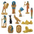 thumbnail image 2 of Amyove Simulation Ancien Égyptien Modèle Ornements Pyramide Sphinx Momie Action Figure Jouets pour Enfants Cadeaux, 2 of 6