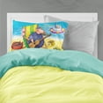 thumbnail image 2 of Carolines Treasures APH0079PILLOWCASE Pig Sunbathing on the Beach Fabric Standard Pillowcase, 2 of 2