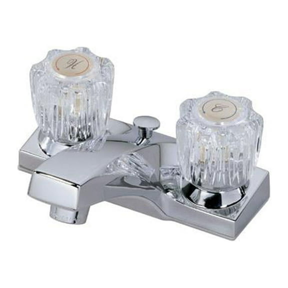 Homepointe 239940 2-Handle Bathroom Faucet, Chrome - Quantity 3