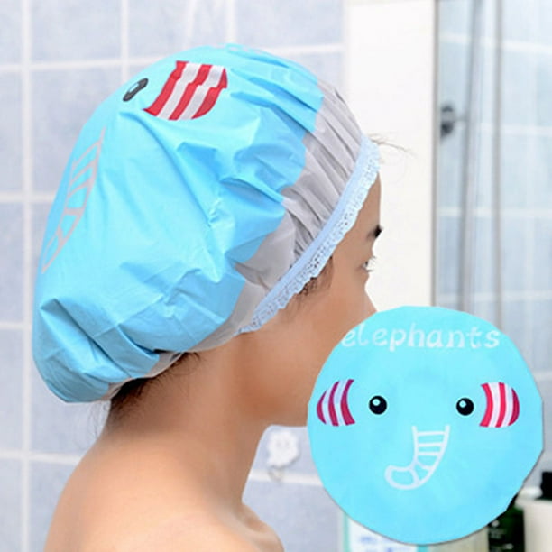 Elephant clearance shower cap