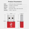 thumbnail image 6 of Usb C Female To Usb Male Adapter, Charger Cable Adapter, Suitable For Iphone 11 12 Mini Pro Max, Airpods Ipad, Samsung Galaxy Note 10 S20 Plus 20 Fe Ultra, Google Pixel 5 4 4A 3 3A 2 Xl, S21 21, 6 of 6