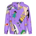thumbnail image 5 of Phineas And Ferb Jacket Casual Oversized Hoodie Stylish Zipper Hooded Sweatshirt Warm Loose Outerwear S, 5 of 8
