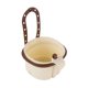 thumbnail image 2 of Cesta de drenaje para fregadero de cocina, recolector de alimentos para lavar frutas y desechos de cocina. Marrón, 2 of 9