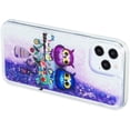 thumbnail image 5 of Case for iPhone 12, iPhone 12 pro Case Cute Pink Glitter Luxury Sparkle Liquid for Girls Women Quicksand Clear Soft TPU Protective Phone Case for iPhone 12 / iPhone 12 Pro Couple Owls, 5 of 12