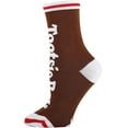thumbnail image 3 of Women's Novelty Tootsie Roll Candy Crew Socks, Crazy Funny Dress Socks Gift, Tootsie Roll, 3 of 4