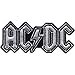 thumbnail image 3 of Application AC/DC Chrome Logo Patch, 3 of 3