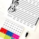 thumbnail image 3 of Pizarra Magnética De Borrado En Seco, Borad De Lectura De Notas Para Lecciones De Música, Profesor De Piano, Aula De Música, Profesor De Música, Regalo De Enseñanza Sweethay HA036326-00, 3 of 6