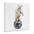 thumbnail image 3 of Stupell Industries Polar Bear on Disco Ball Animals Painting Wrapped Canvas Canvas Art Print Wall Art, 24 x 24, 3 of 7