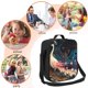 thumbnail image 5 of Fotbe Abstract Peacock Painting Lonchera Bolsa de Almuerzo para Hombres y Mujeres, Lonchera de Gran Capacidad, Bolsa de Almuerzo Reutilizable, Bolsa Térmica Aislante, 5 of 7