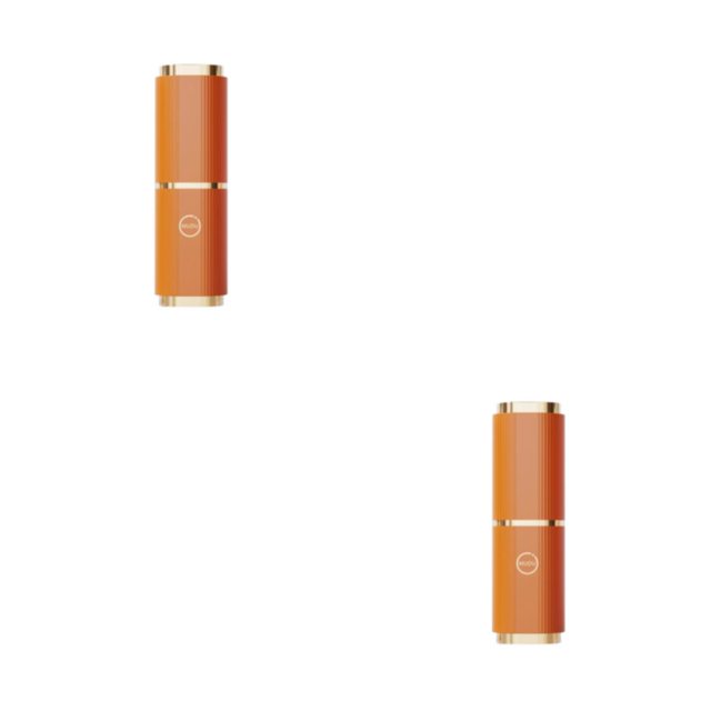 kurtrusly Durable Toothbrush Cup For Bath - Multi-functional Easy To Install Mouthwash Cup orange 2Set