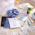 thumbnail image 4 of Set de regalos para damas de honor Cunno, 8 bolsas de cosméticos, color azul, 4 of 6