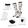 thumbnail image 6 of Balery Cute Chameleons Fun Novelty Socks Men'S Women'S Crew Socks Funny Crazy Novelty Socks Quirky And Cool Socks, 6 of 9