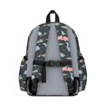 thumbnail image 3 of Dinosaur and Star Navy Pattern Cute School Backpack with Padded Back and Adjustable Shoulder Straps 13.4"x11"x4.7", 3 of 5