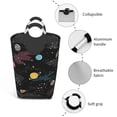 thumbnail image 4 of Lsque Galaxy Laundry Basket, Laundry Hamper, Dirty Clothes Hamper for Laundry, Collapsible, Waterproof Laundry Baskets with Aluminum Handles for Laundry, Dorm, Family, 4 of 6