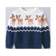 thumbnail image 3 of Suéter casual para niños Algodón Patrón de ciervo Estilo navideño Traje de vacaciones cálido, 3 of 7