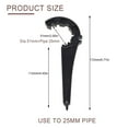thumbnail image 1 of PE pipe quick connect fittings PVC PE pipe valve lock nut wrench, 1 of 11