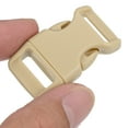 thumbnail image 5 of Uxcell Plastic Buckles 8 Pack Quick Side Release Clips Ochre 16mm, 5 of 6