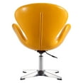 thumbnail image 6 of Ceets Raspberry Leatherette Adjustable Height Swivel Chair, 6 of 8