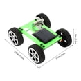 thumbnail image 3 of Miangastore Metal ABS Solar Powered Car Model Making Kit 1 Set 3.15X2.95X1.26in, 3 of 9