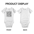 thumbnail image 3 of Be Careful What You Say To Me My Grandma's Crazy Cute Baby Bodysuits Newborn Clothes, 3 of 5