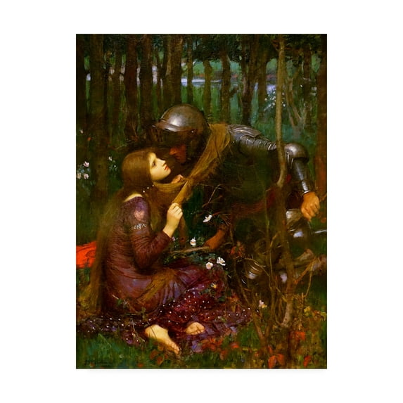 Trademark Fine Art 'The Beautiful Lady without Pity, 1893' Canvas Art by John William Waterhouse