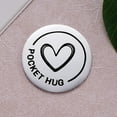 thumbnail image 4 of Pocket Hug Token Inspirational Reminder Gifts Mental Health Thinking of You Gift Self Love with PU Leather Keychain, 4 of 11