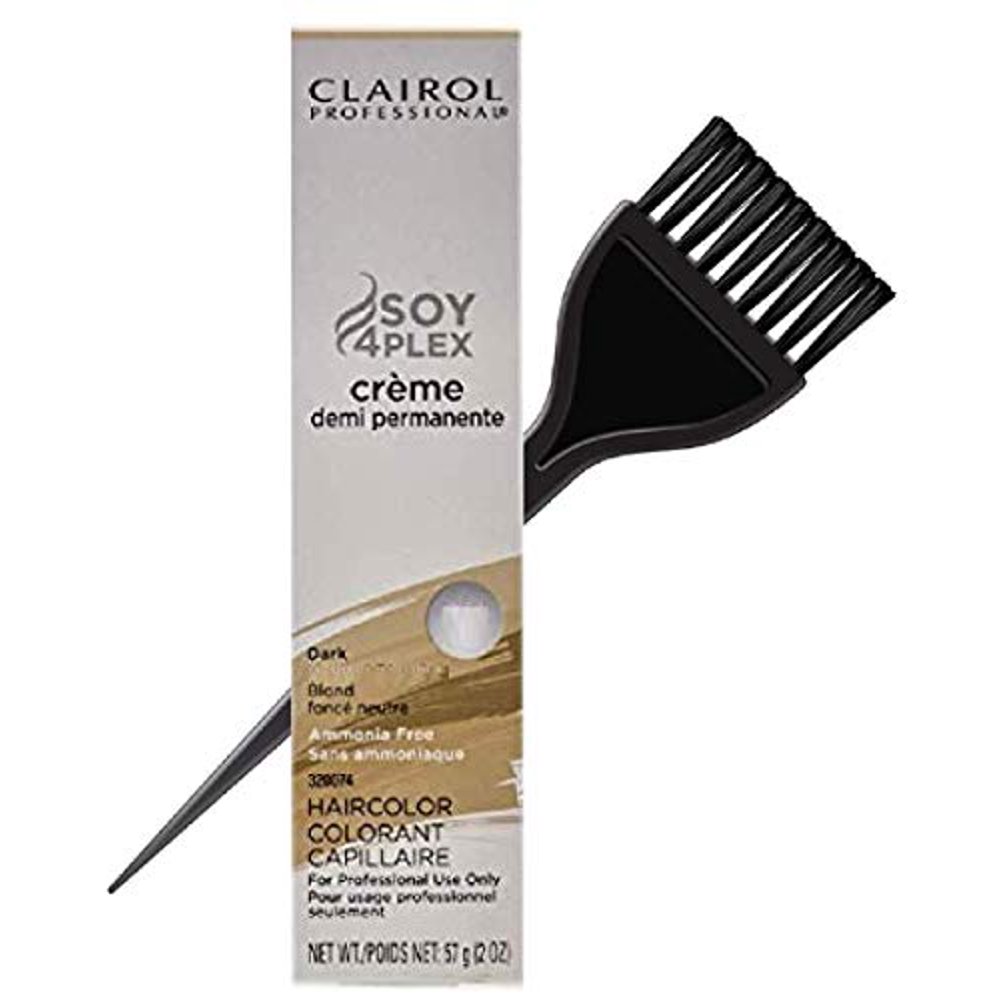 Clairol Soy4Plex DEMI PERMANENT CREAM HAIR COLOR (w/Sleek Tint Brush