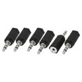 thumbnail image 1 of 6 Pcs Audio 3.5mm Stereo Male to 2.5mm Female M/F Headphone Connector Adapter Converter, 1 of 2
