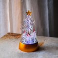 thumbnail image 4 of Luz nocturna de cristal para árbol de Navidad, decoración luminosa LED para el hogar, fiesta de Navidad, ambiente romántico de vacaciones, adornos de escritorio, 2023, 4 of 4