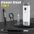 thumbnail image 2 of Cepillo limpiador de teclado de ordenador 7 en 1, juego de botellas de Spray de limpieza de pantalla, auriculares, Herramientas de limpieza, extractor de teclas, 2 of 4