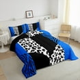 thumbnail image 3 of Manfei Leopard Zebra Print 2pcs Bedding Comforter Set,Love Heart Twin Comforter Sets,Valentine's Day Breathable Bedding Set,Breathable Romantic Home Decor,Reversible, 3 of 8