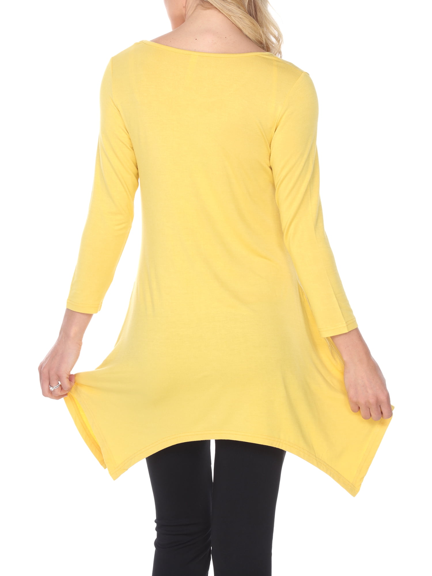 Women's Solid Color Tunic Top - image 3