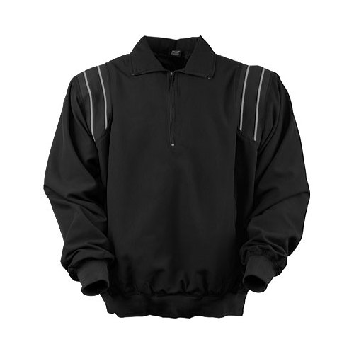 3N2 7200-01-M Umpire Half-Zip Jacket, Black Medium by 3N2