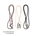 thumbnail image 2 of WASHWEPE 3Pcs Running Eyeglasses Rope Glasses Lanyards Non-slip Material Beige for Daily Life Back to School, 2 of 5