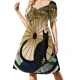thumbnail image 2 of Vestido sin mangas con rueda de bicicleta de otro mundo 02, elegante y chic, para boda, noche, verano, 2 of 7