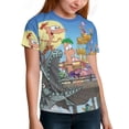 thumbnail image 6 of Phineas And Ferb Kids Short Sleeve Tee Shirt Novelty Crewneck T-Shirts Unisex Summer Blouse Tops for Boys Girls 150CM, 6 of 8