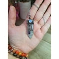 thumbnail image 5 of Natural Handmade Crystal Necklace Labradorite With Opal  Amethyst Reiki, 5 of 9