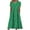Green, variant on CHGBMOK Dresses for Women Plus Size Casual Printed V Neck Short Sleeve Dress,Sizes S-5XL