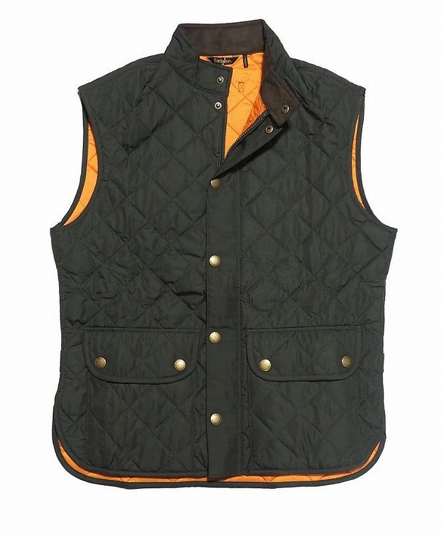 Barbour Mens Vest Small Lowerdale Quilted Full Zip Button S Walmart