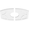 thumbnail image 7 of 16"W x 10 5/8"H x 7"ID x 8 1/2"C x 1"P Kailey Architectural Grade PVC Contemporary Ceiling Medallion, Two Piece, 7 of 7