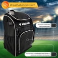 thumbnail image 4 of Mochila de fútbol Vizari con compartimento para pelotas para adultos, 4 of 7