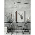 thumbnail image 4 of Baroque Elk Stare II Framed Painting Print - Rectangle Wall Art Decor, 4 of 6
