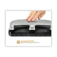 thumbnail image 6 of 20-Sheet Ez Squeeze Three-Hole Punch, 9/32" Holes, Black/silver, 6 of 6