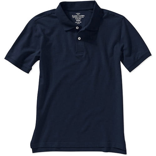 walmart blue collar shirt