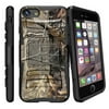"Apple i Phone 7 Plus Case | iPhone 7 Plus 5.5"" Case [ Clip Armor ] Rugged High Impact Hybrid Case with Built in Kickstand + Holster - Fallen Leaves Camo"