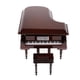 thumbnail image 4 of Mini piano de madera y plástico, modelo de simulación, montaje creativo, decorativo. marrón, 4 of 9
