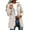 Beige B, variant on Long Wind Breaker Jacket Womens Hooded Lightweight Waterproof Jackets Outdoor Travel Rain Coat with Pockets Black C XXL